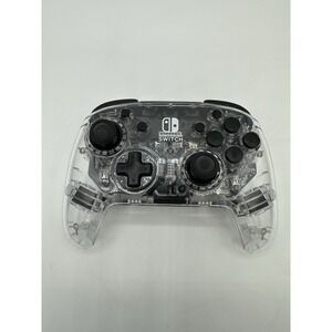 PDP Afterglow Wireless Deluxe Controller for Nintendo Switch Clear Tested